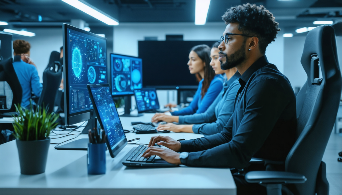 découvrez comment l'intelligence artificielle transforme les entreprises modernes en un levier stratégique essentiel pour gagner en compétitivité et innover.