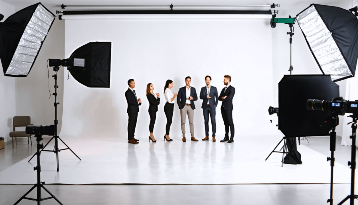 découvrez notre guide complet pour choisir le studio photo parfait adapté à vos besoins professionnels et réussir votre shooting d'entreprise avec des images de qualité.