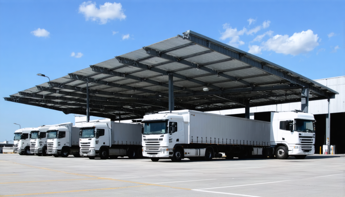 découvrez les avantages et les risques des ombrières photovoltaïques pour abriter vos camions, une solution énergétique innovante à évaluer pour optimiser votre flotte.