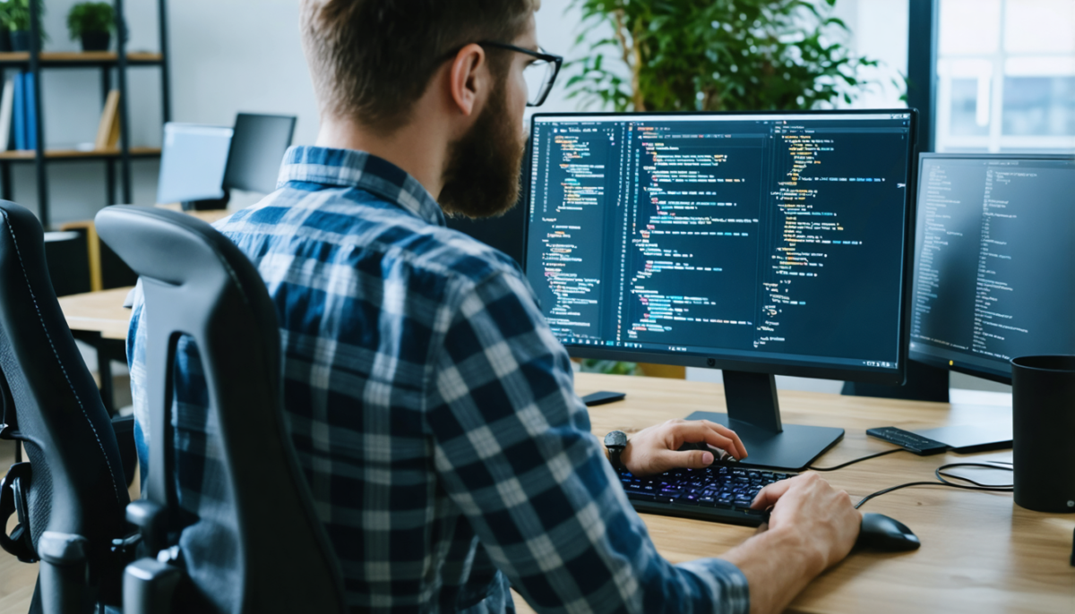 devenez développeur web full stack avec studi et maîtrisez le front-end, le back-end et les bases de données grâce à une formation complète et pratique.