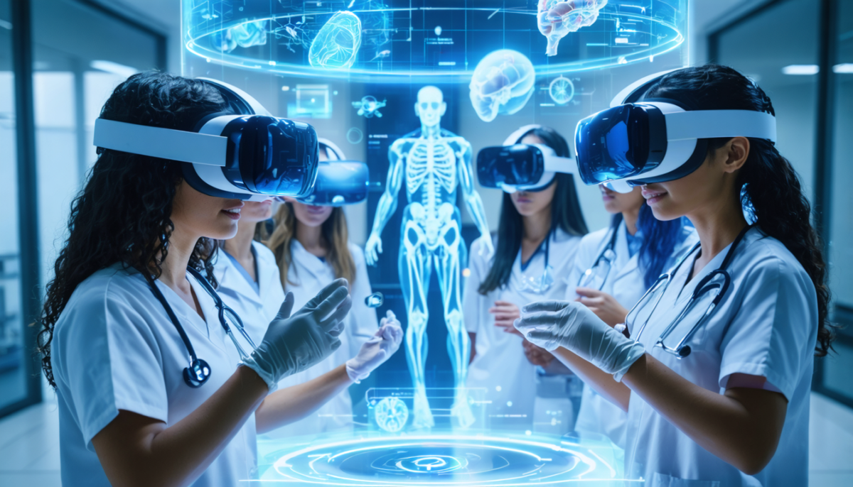 découvrez comment la réalité virtuelle transforme la formation médicale en offrant des expériences immersives et innovantes, révolutionnant ainsi l'apprentissage des professionnels de santé.