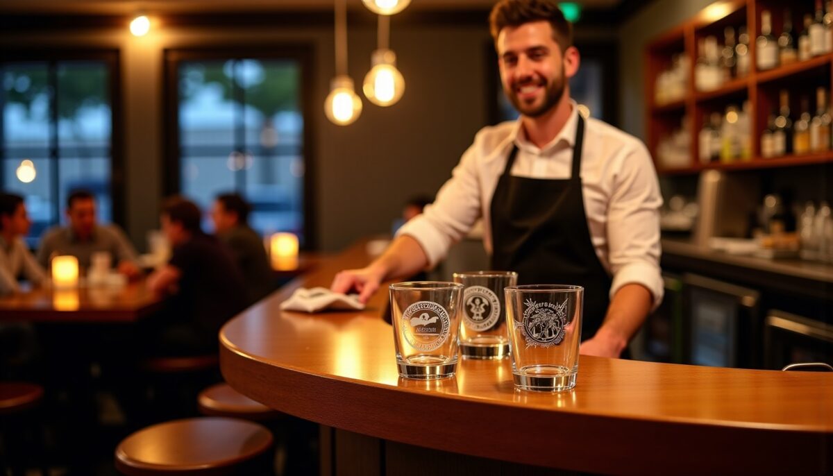 Bar et restaurant : les atouts du gobelet personnalisable à votre image